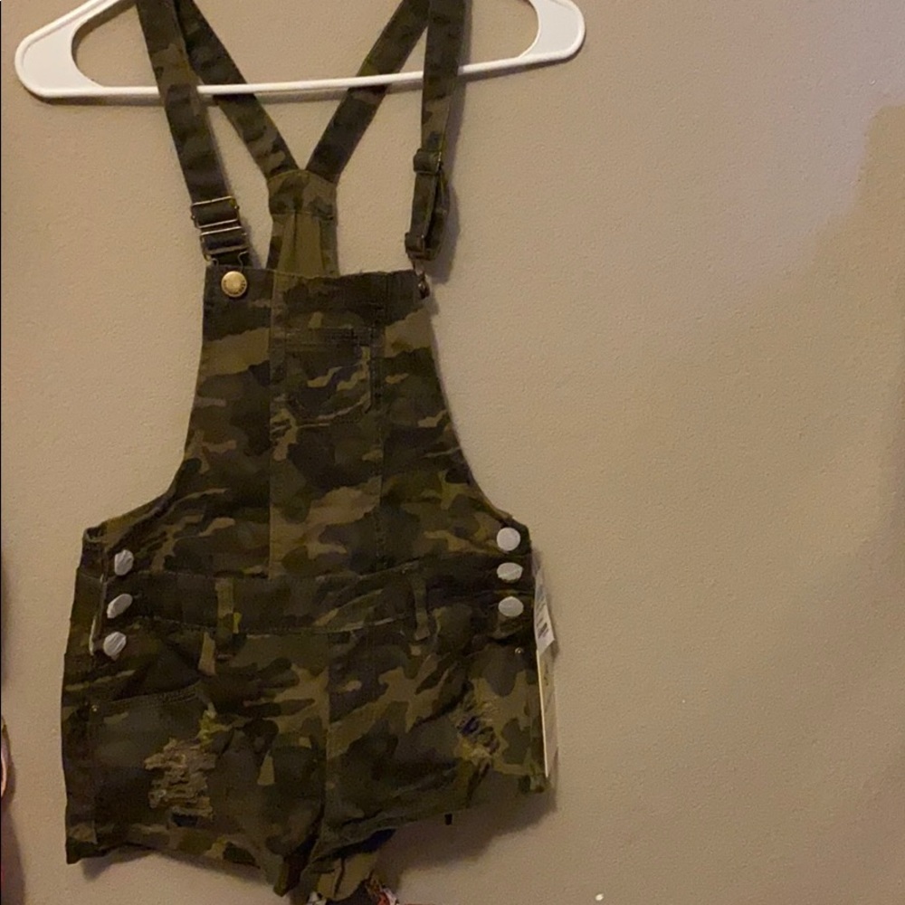 Woodland Camo Overalls